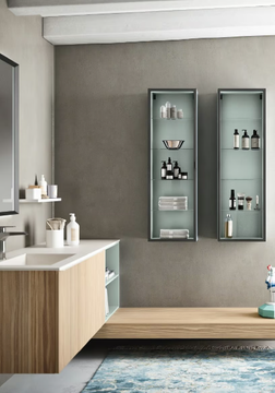 ELITE 09 - Wall-mounted vanity unit with drawers by Gruppo Geromin - view 3